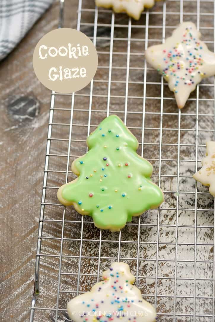 Cookie Glaze Cooking with Curls