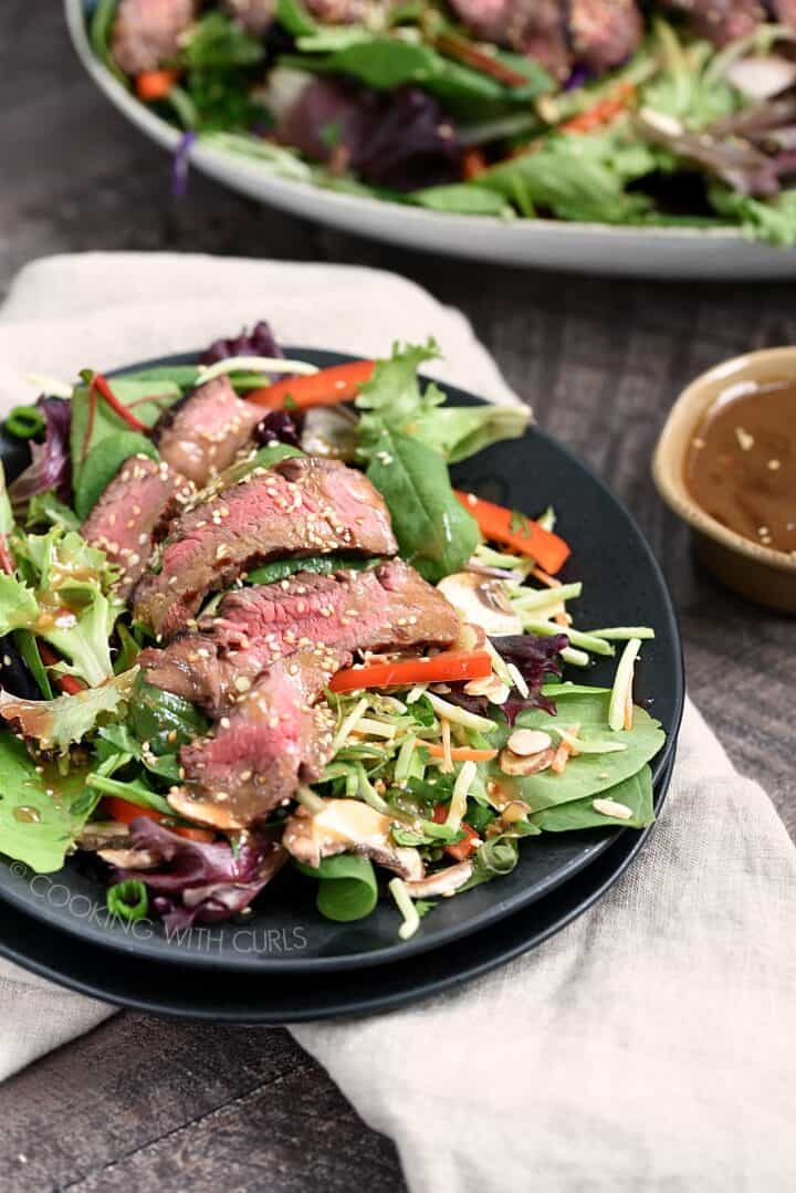 Asian Beef Salad - Cooking with Curls