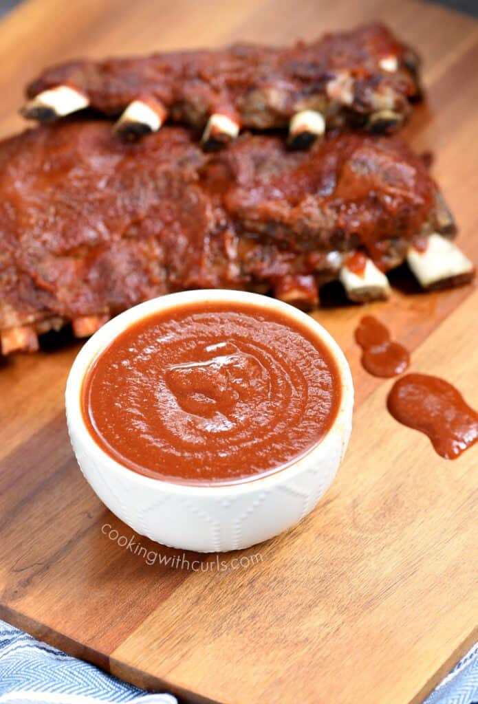 Sugar Free BBQ Sauce - Cooking with Curls