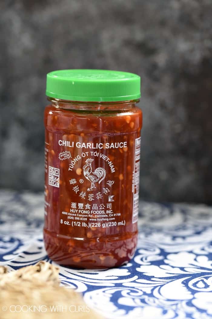 jar of Chili Garlic Sauce