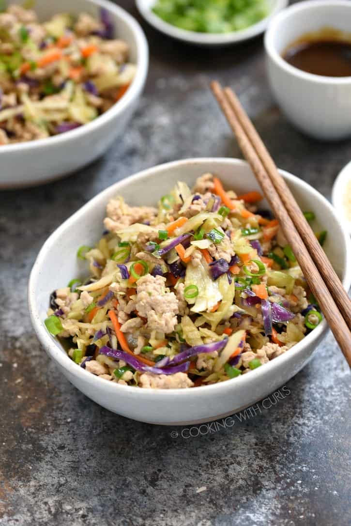 Egg Roll in a Bowl - Cooking With Curls