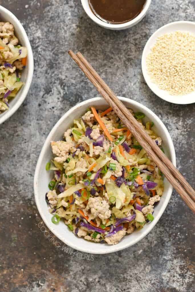 Egg Roll in a Bowl - Cooking With Curls