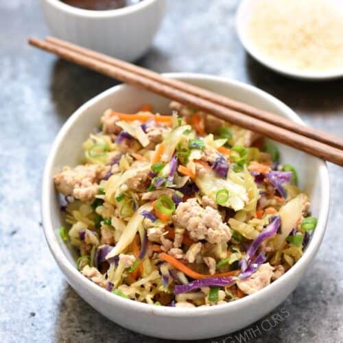 Egg Roll in a Bowl - Cooking With Curls