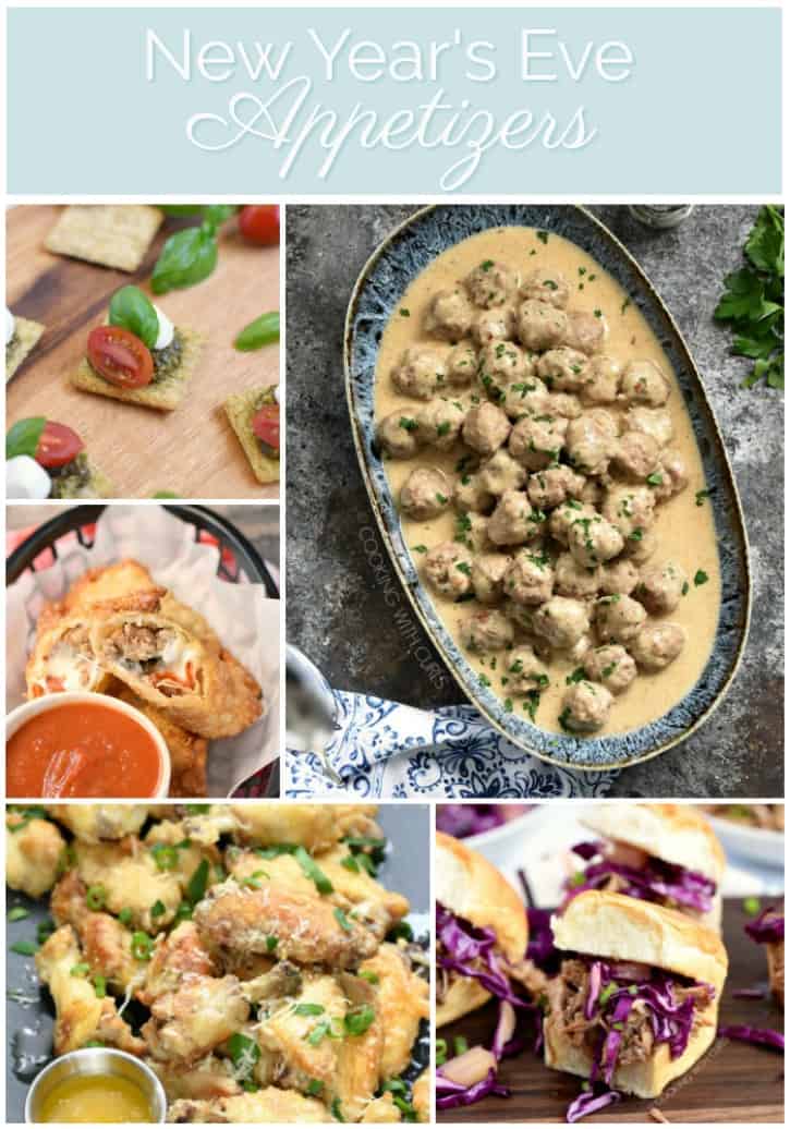 New Year's Eve Appetizers - Cooking With Curls