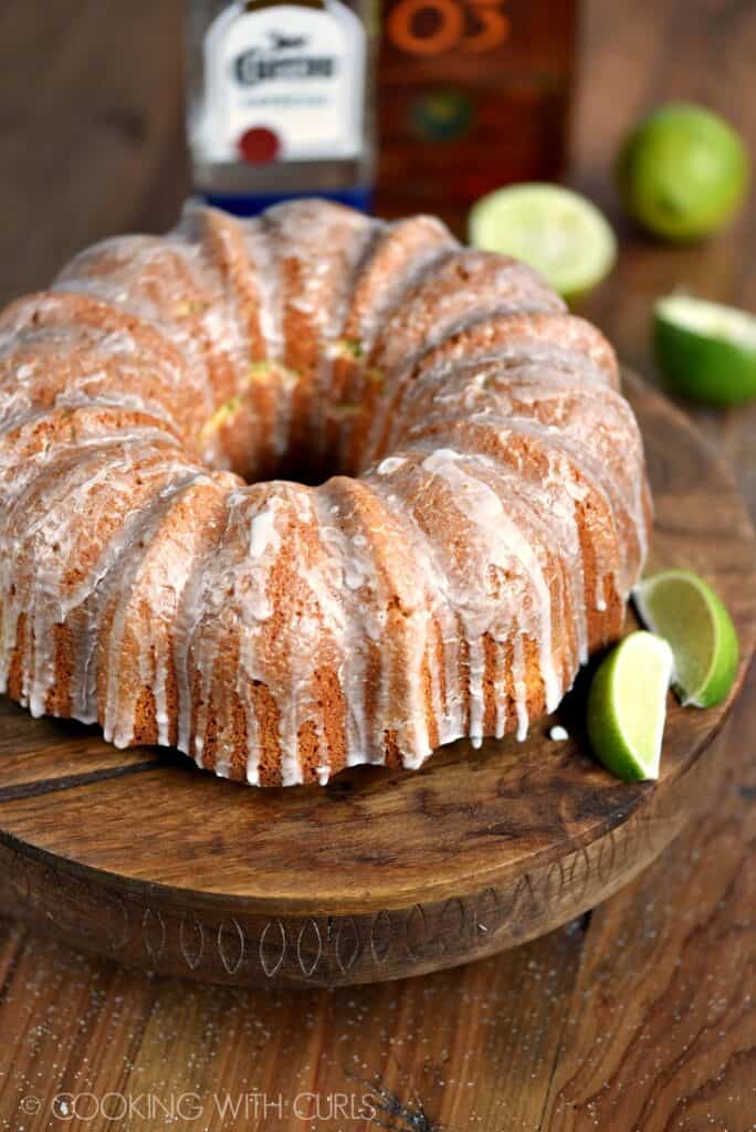 Margarita Bundt Cake Cooking with Curls