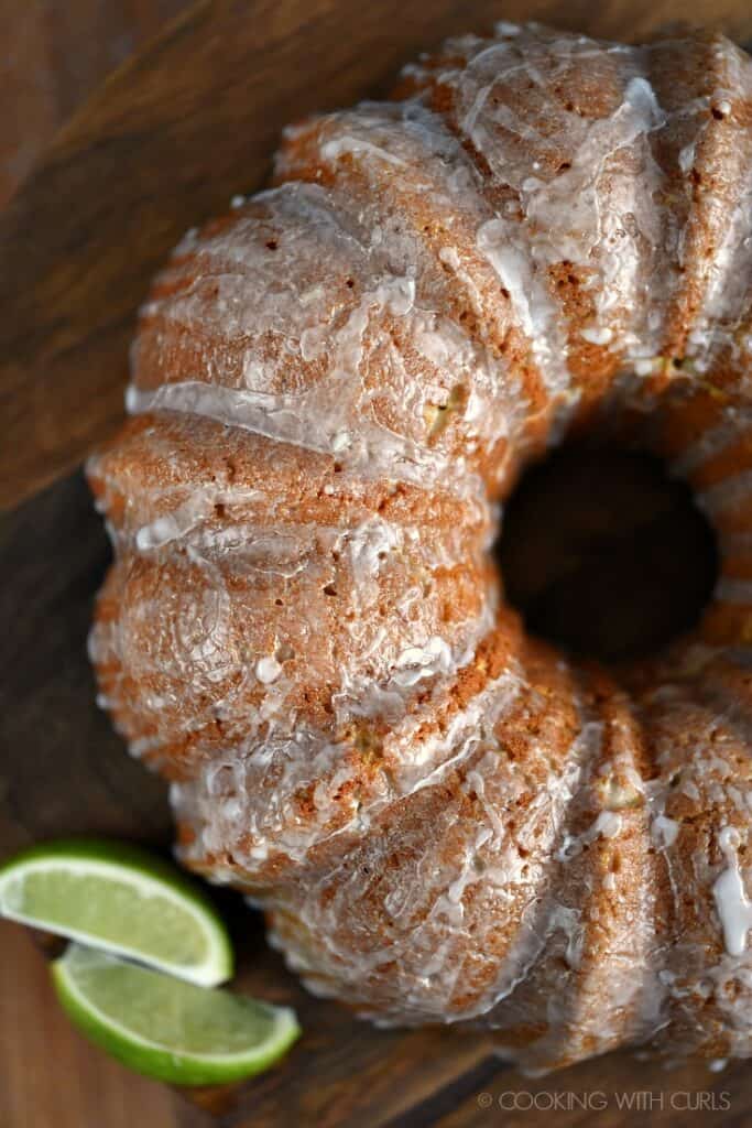Margarita Bundt Cake Cooking with Curls