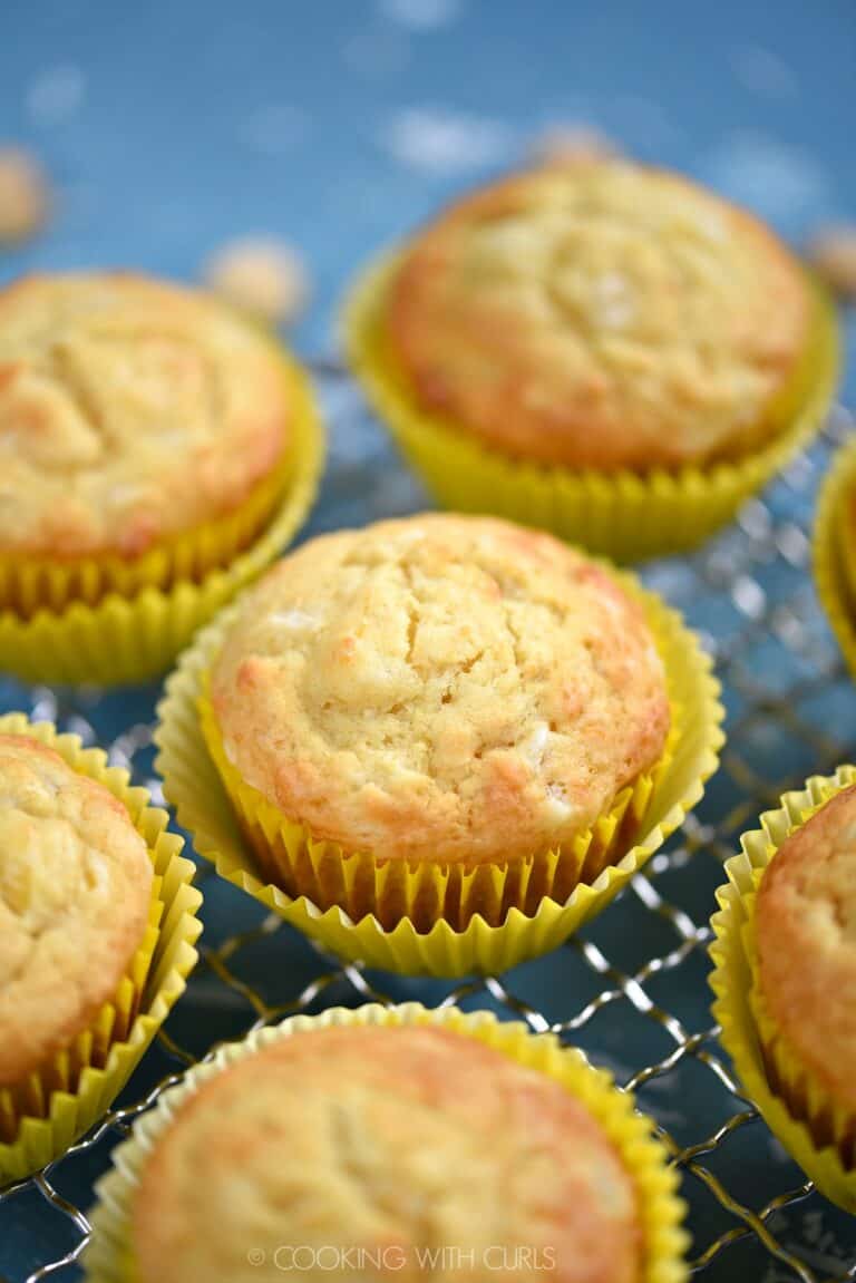 Pina Colada Muffins - Cooking with Curls