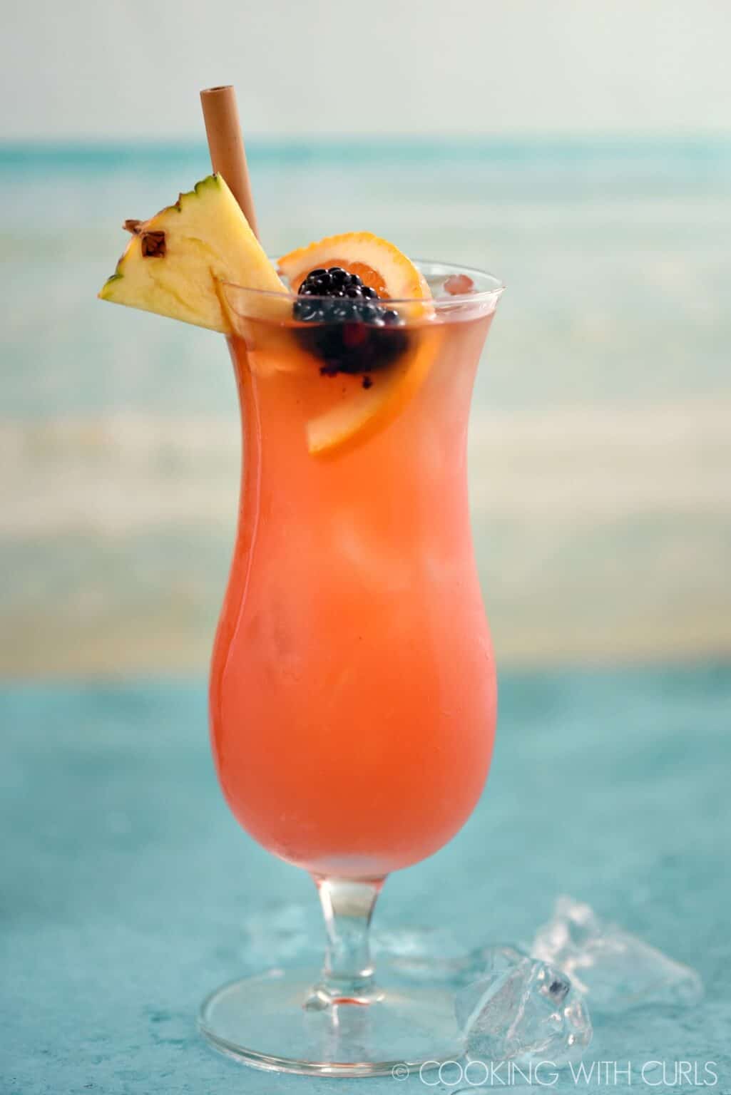 Rum Runner Cocktail - Cooking with Curls