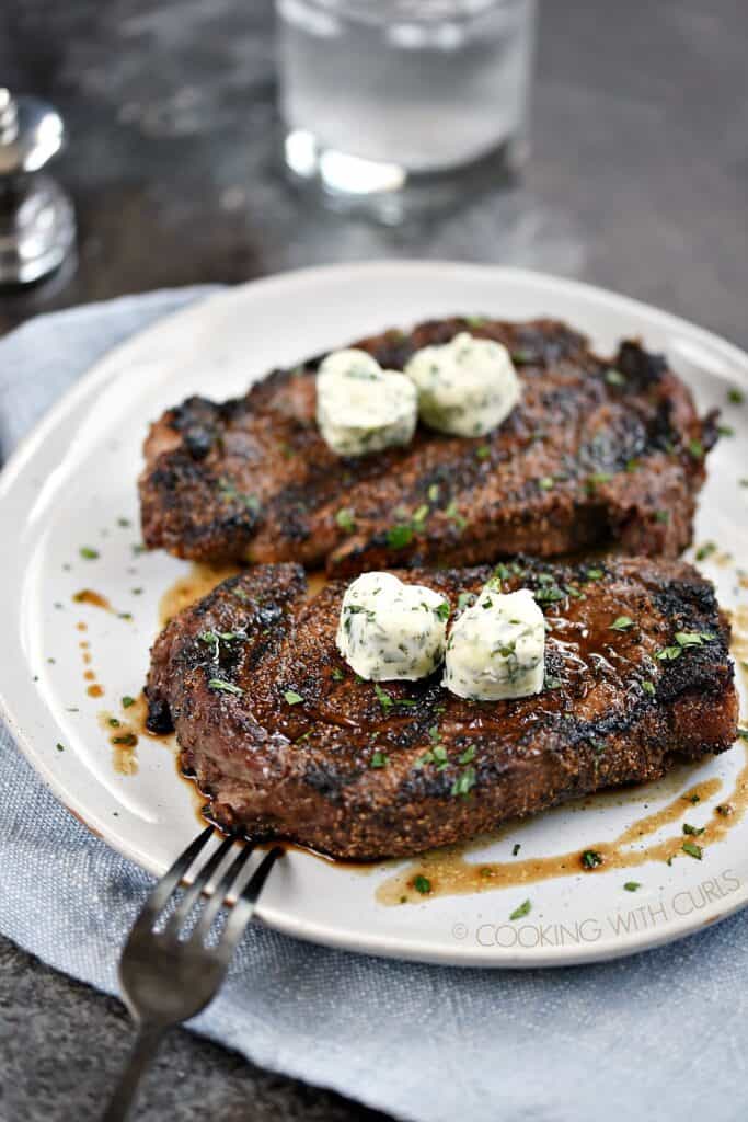Perfect Grilled Steaks - Cooking with Curls
