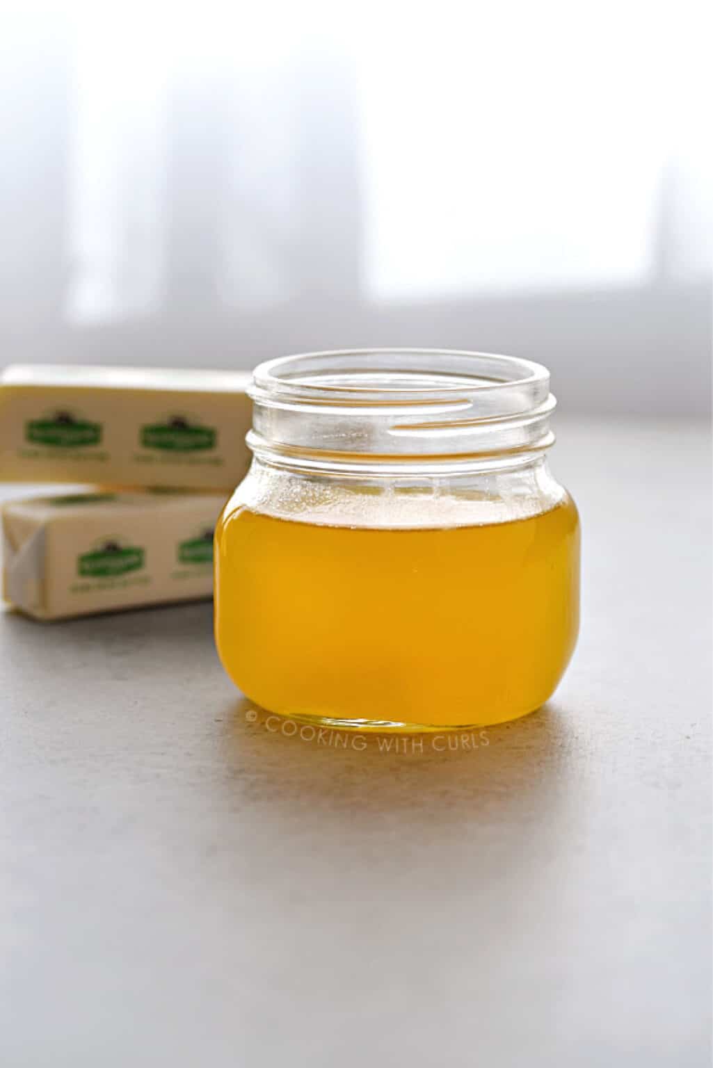 Instant Pot Ghee Cooking with Curls