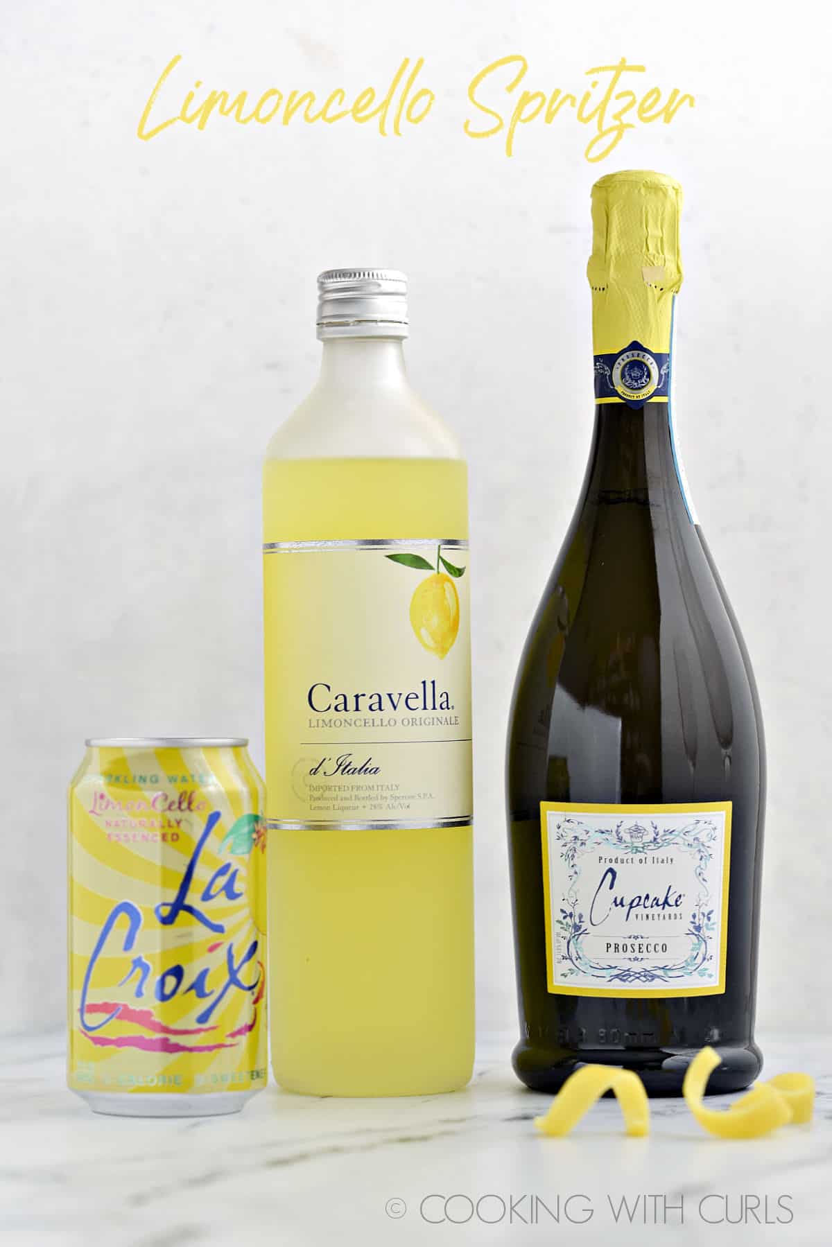 Limoncello Spritzer Cooking with Curls