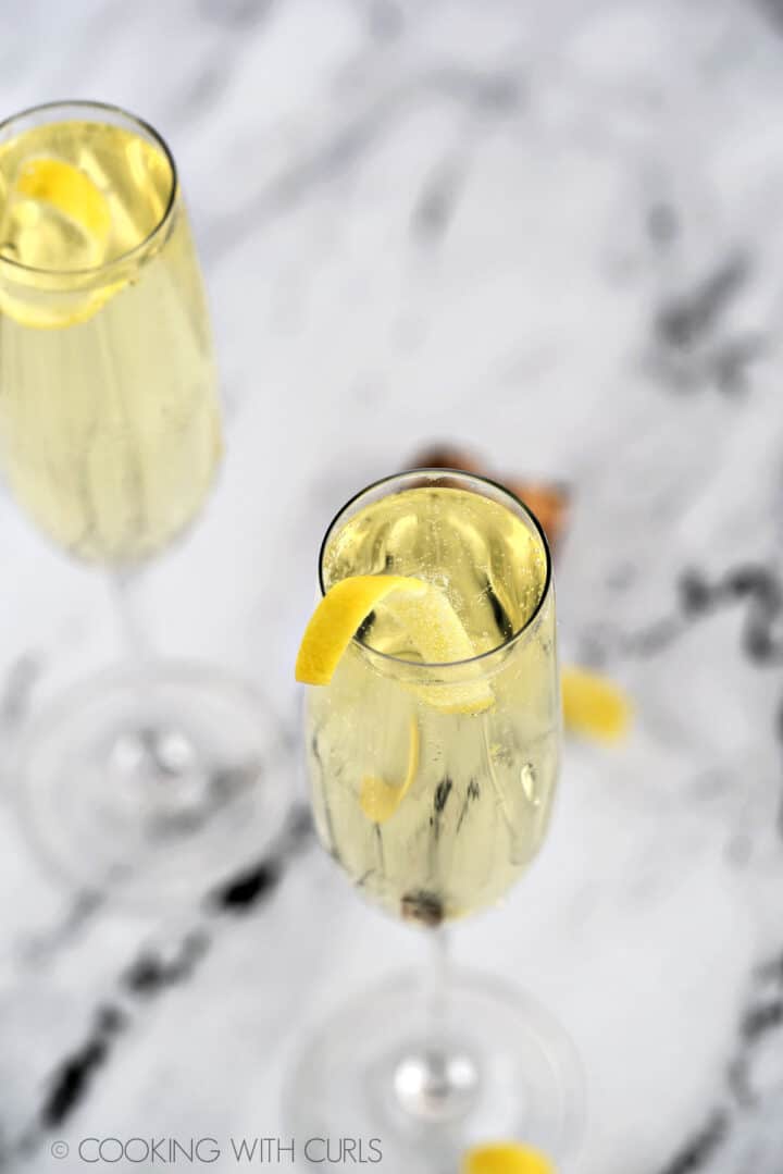 Limoncello Spritzer Cooking with Curls