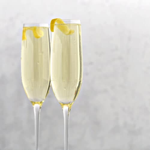 limoncello and prosecco cooler