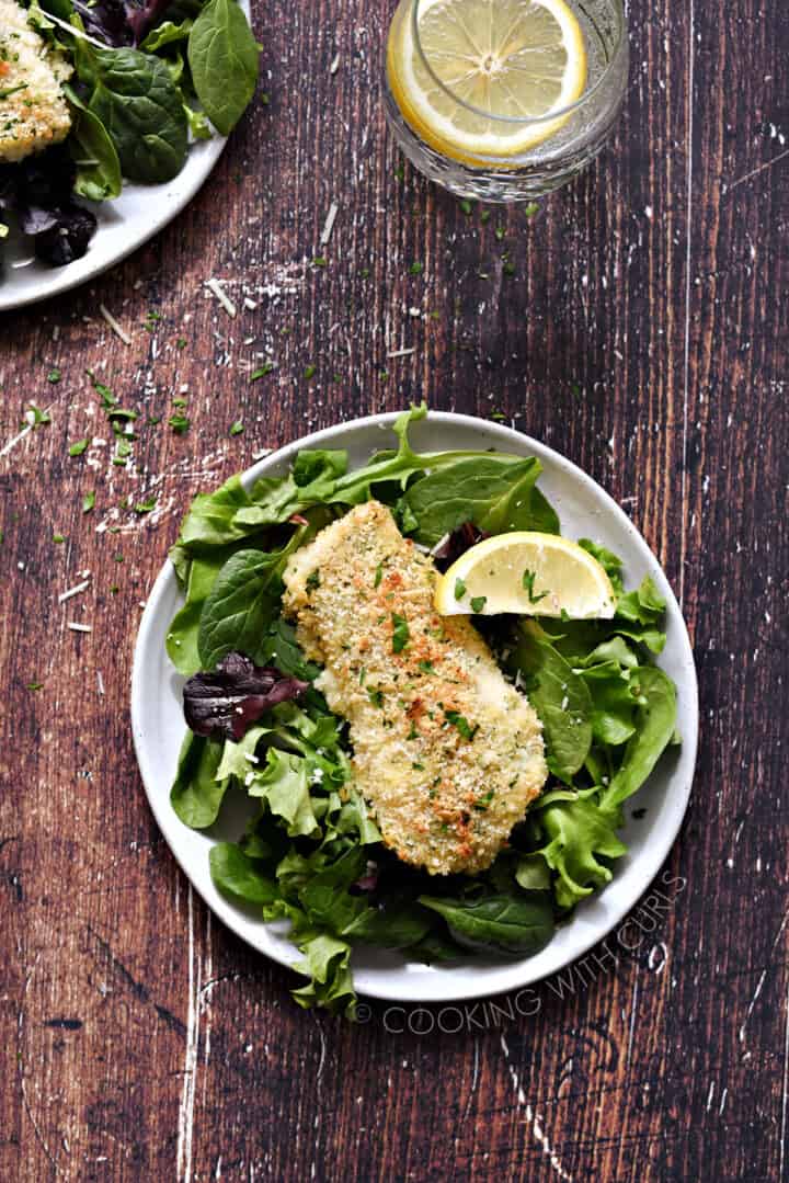 Baked PankoCrusted Cod Cooking with Curls