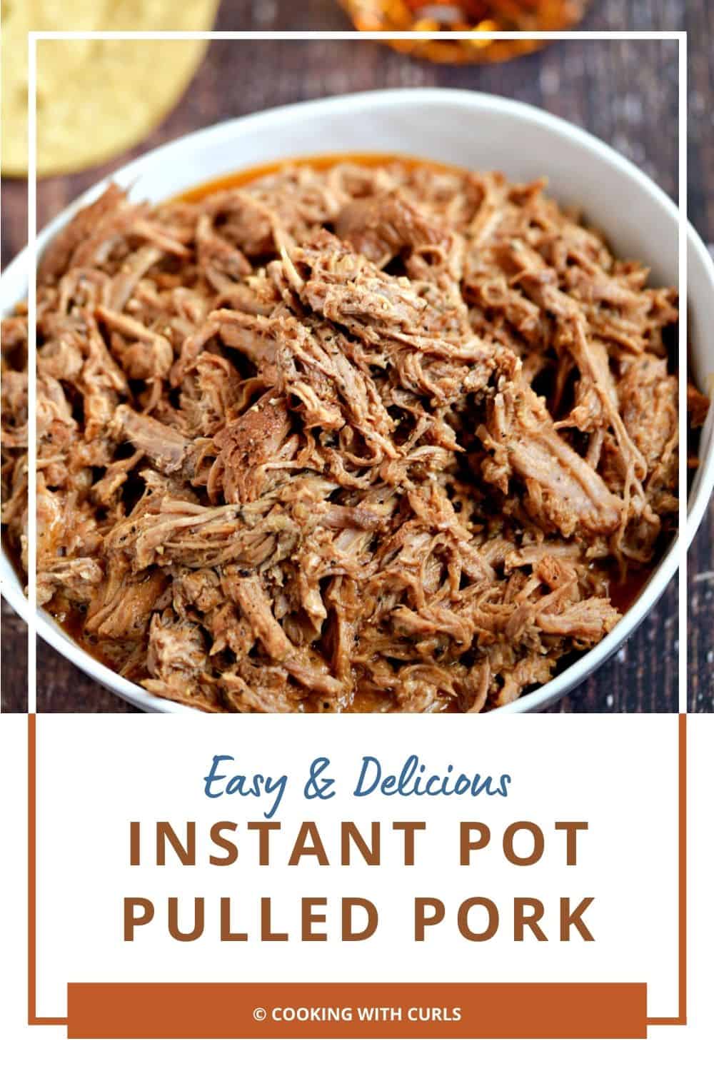 Instant Pot Pulled Pork - Cooking with Curls