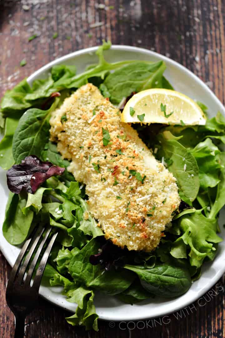 Baked Panko-Crusted Cod - Cooking with Curls