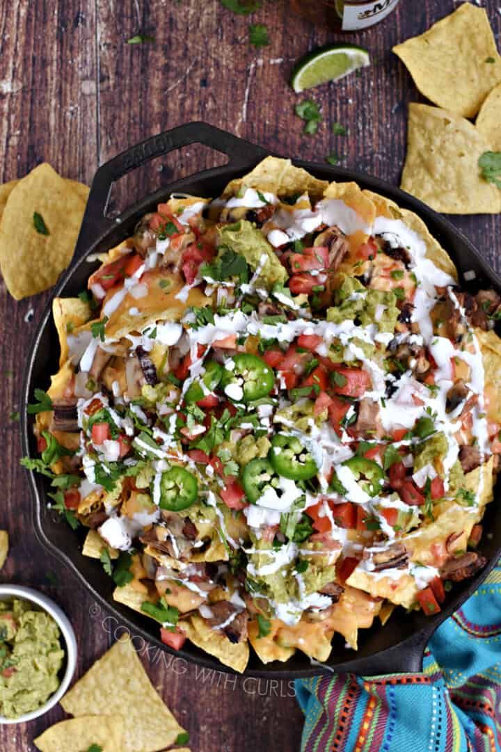 Carne Asada Nachos Recipe - Cooking with Curls