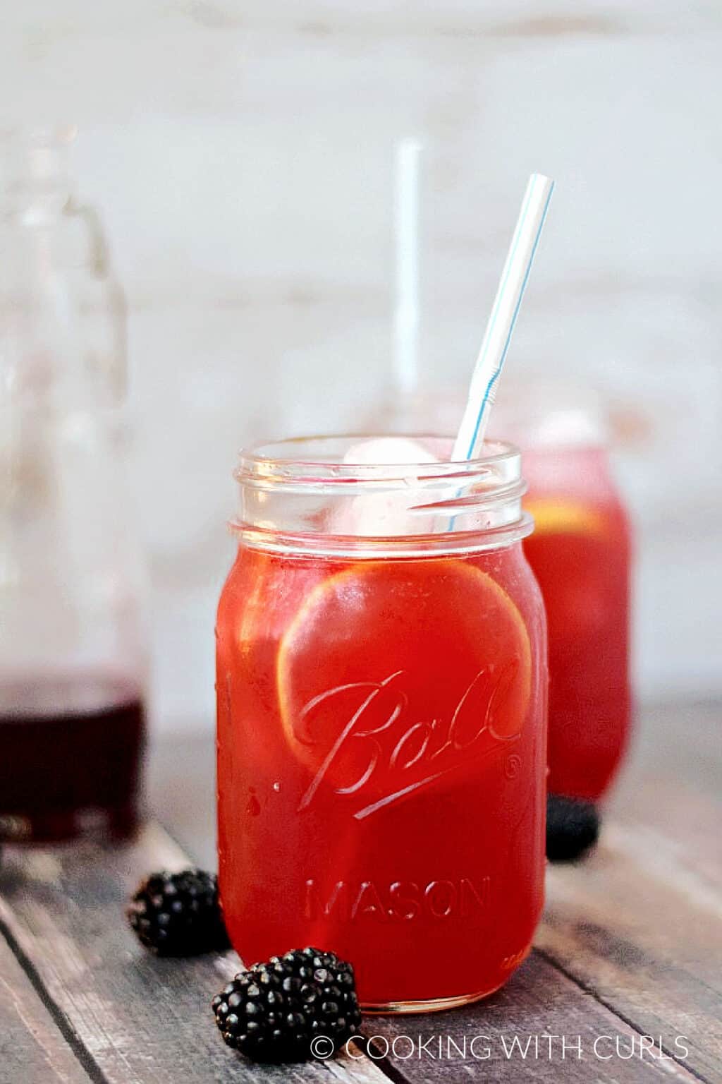 Blackberry Simple Syrup Cooking 101 Cooking with Curls