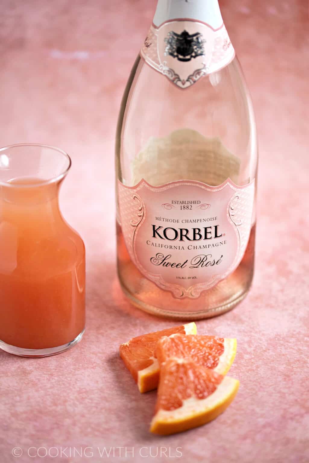 Ruby Red Grapefruit Mimosas Cooking with Curls