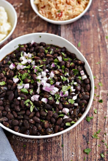 Instant Pot Mexican Black Beans - Cooking with Curls