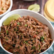 Mexican Shredded Beef (and tacos) - Cooking with Curls