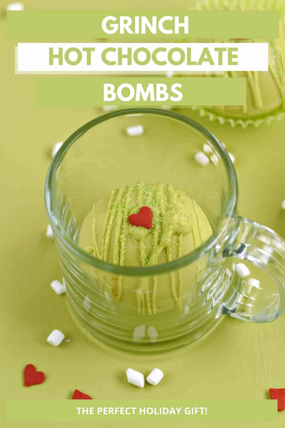 Grinch Hot Chocolate Bombs - Cooking with Curls