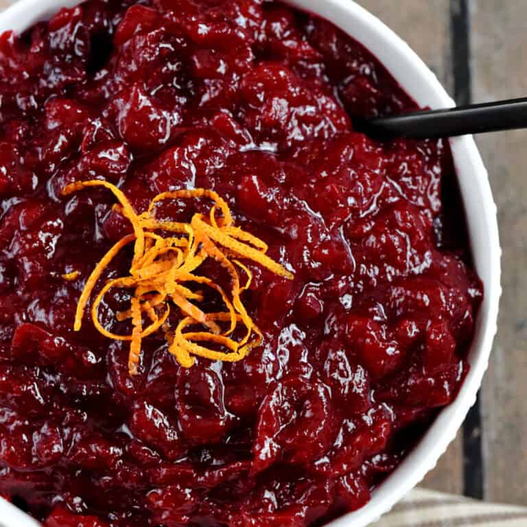 Amaretto Cranberry Sauce recipe.