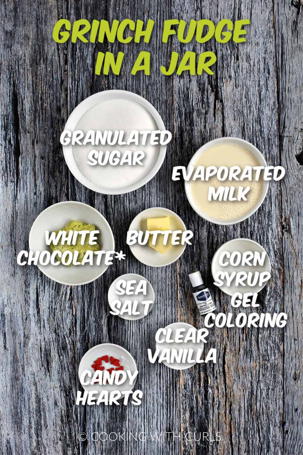 Grinch Fudge in a Jar Recipe Cooking with Curls