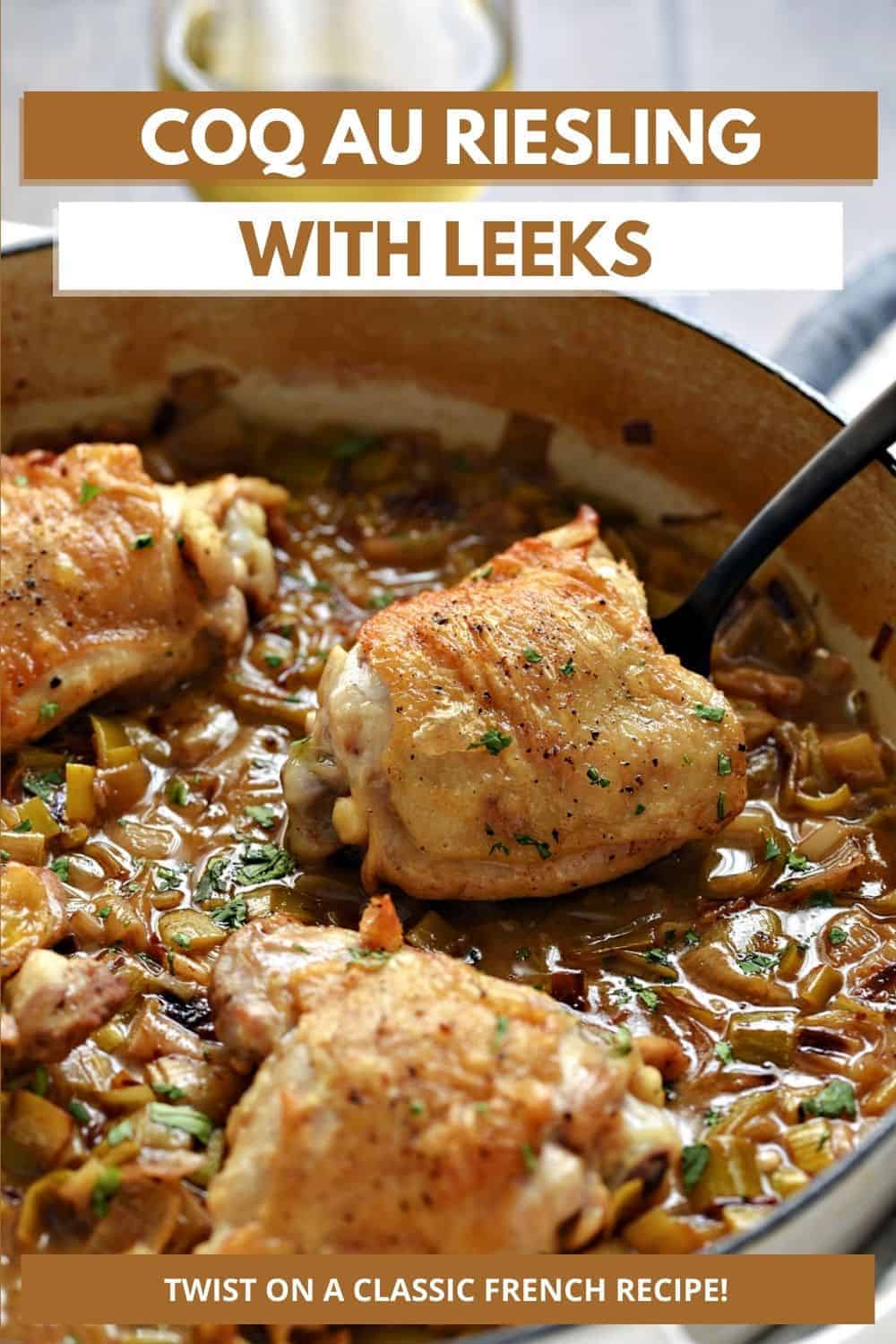 Coq au Riesling - Cooking with Curls