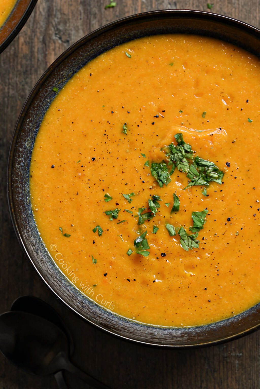 Creamy Carrot And Cauliflower Soup Cooking With Curls 9592