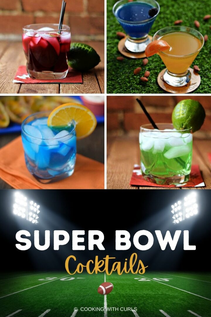 Super Bowl Cocktails 2025 - Dania Electra