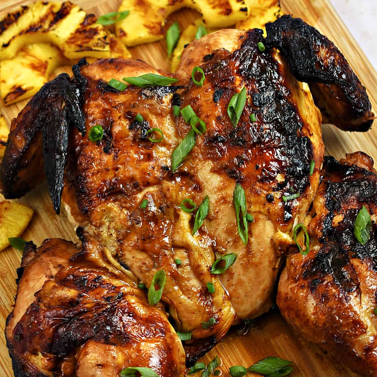 Hawaiian Grilled Chicken and Pineapple