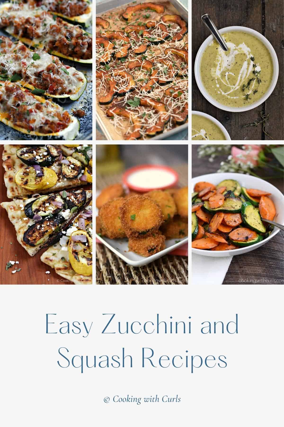 Zucchini and Squash Recipes - Cooking with Curls