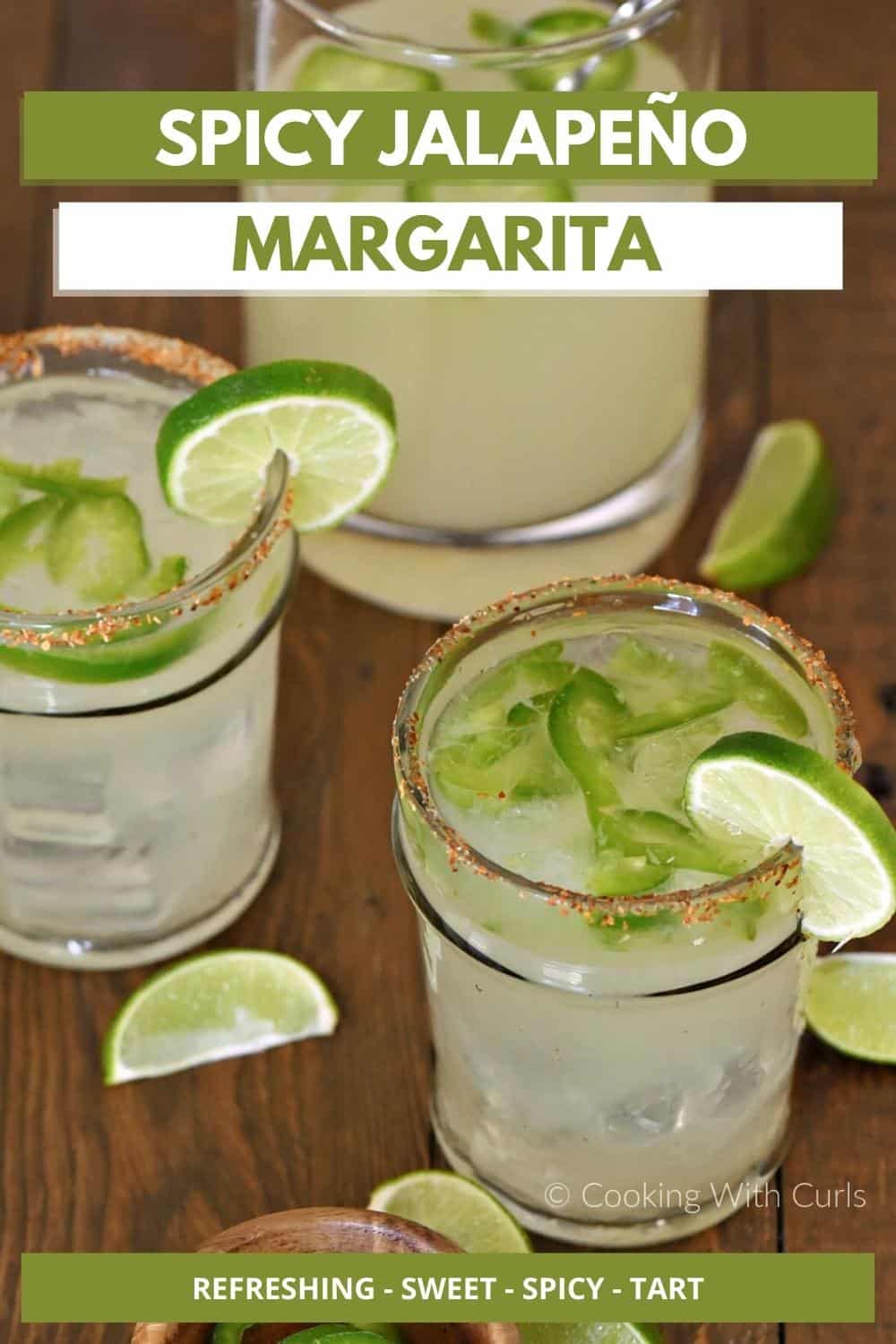 Spicy Jalapeno Margarita Recipe - Cooking with Curls