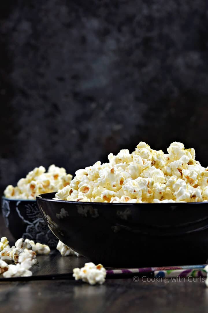 Wasabi Popcorn Recipe Cooking with Curls