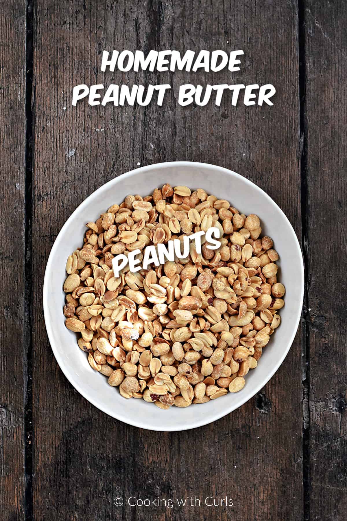 A large bowl of peanuts.