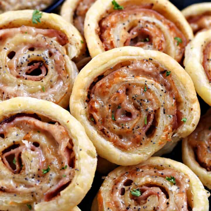 Ham and Cheese Pinwheels Cooking with Curls