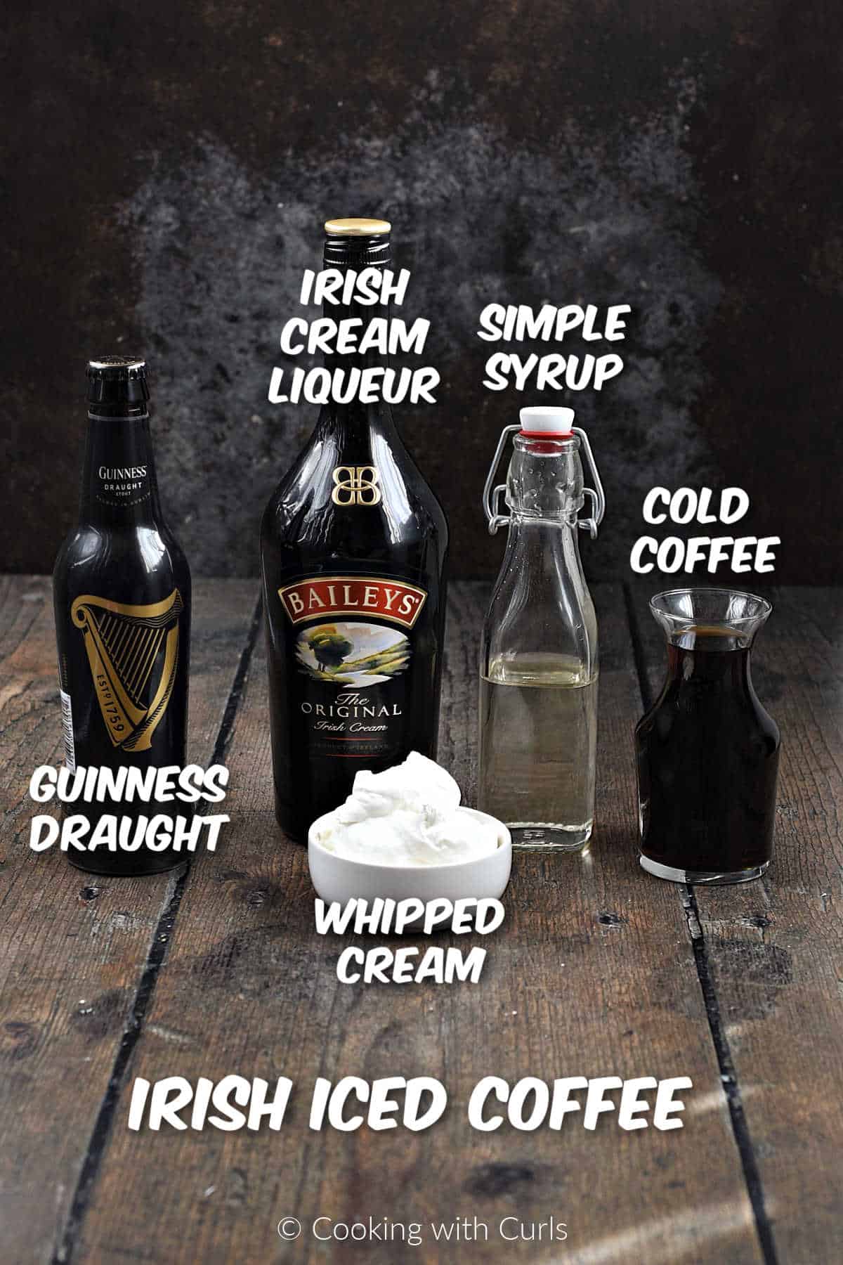 Ingredients-to-make-Irish-iced-coffee.