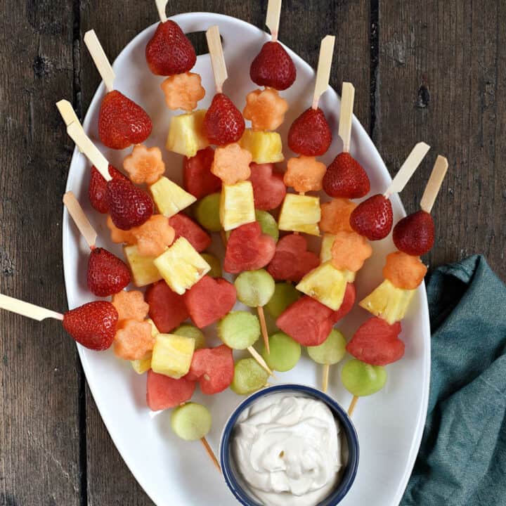 Fruit Skewers - Cooking with Curls