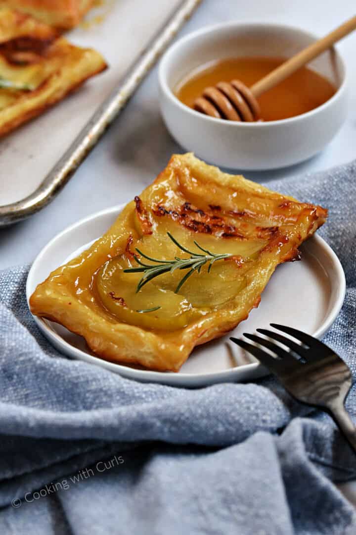 Easy Upside Down Apple Tarts with Puff Pastry Cooking with Curls