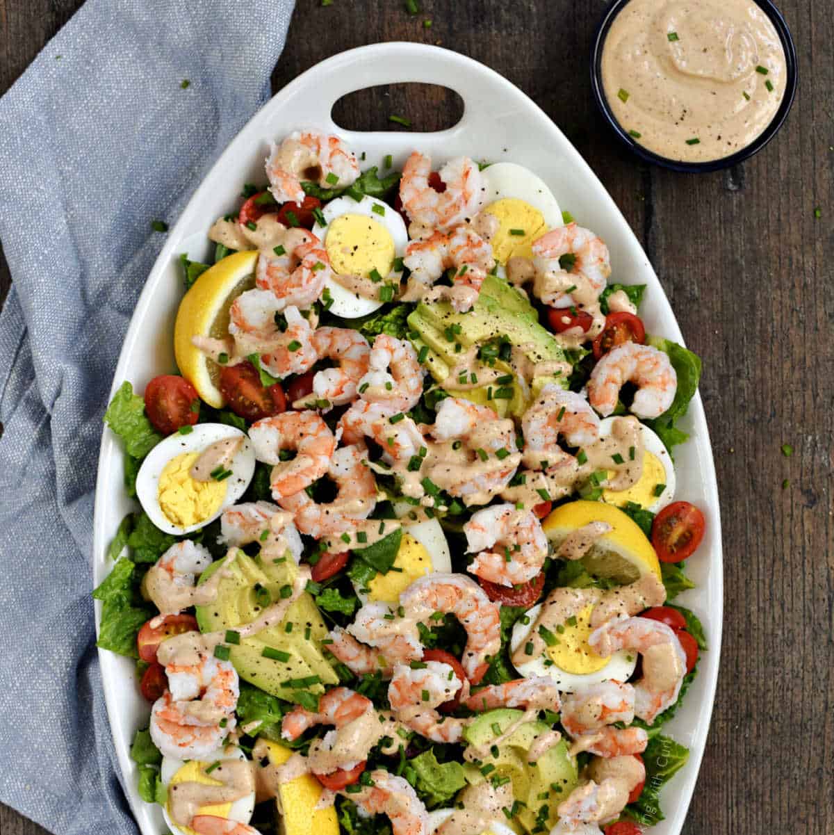 Classic Shrimp Louie Salad