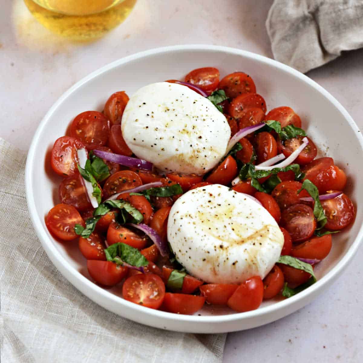 Burrata Cheese Salad TasteGreatFoodie Grilled Peach Burrata Arugula