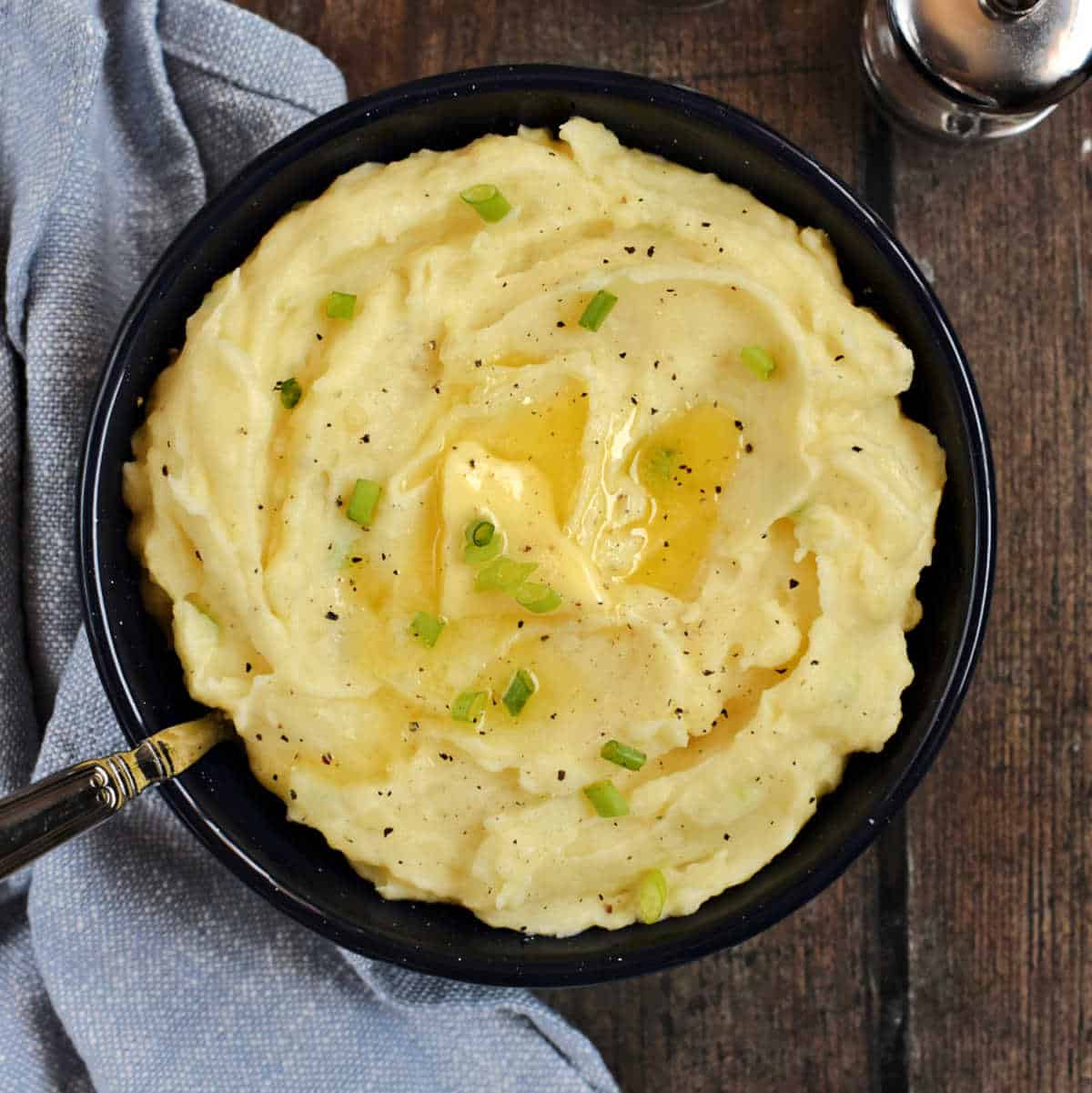 Roasted Garlic Mashed Potatoes for Two