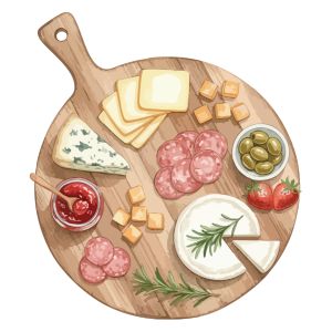 Charcuterie graphic.